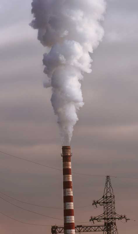 Klimawandel durch Emissionen aus Industrie und Wirtschaft